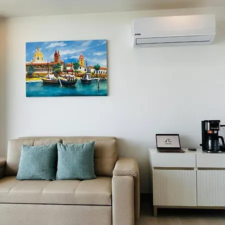 Mágico - Vista Infinita Al Mar Apartamento Cartagena